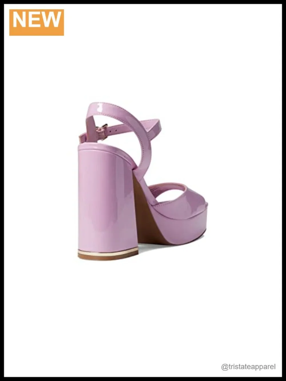 Women's Platform Sandal Buckle Ankle Strap Cushioned Insole